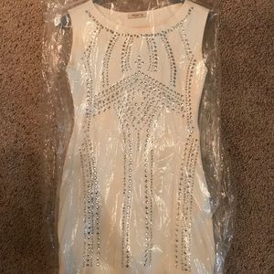 White Arden B Formal Dress